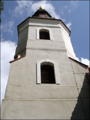 Sanierung Kirche Sallgast - Innenbereich Glockenturm
