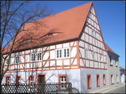 Pfarrhaus am Schloss Doberlug nach der Sanierung