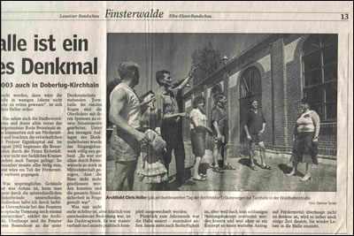 Sanierung Turnhalle Artikel 1