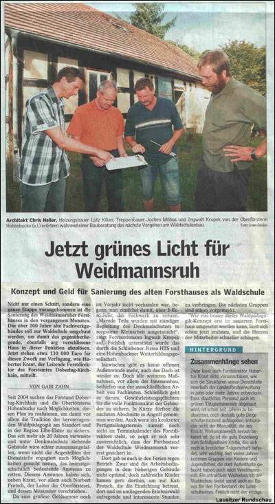 Sanierung Waldschule Waidmannruh